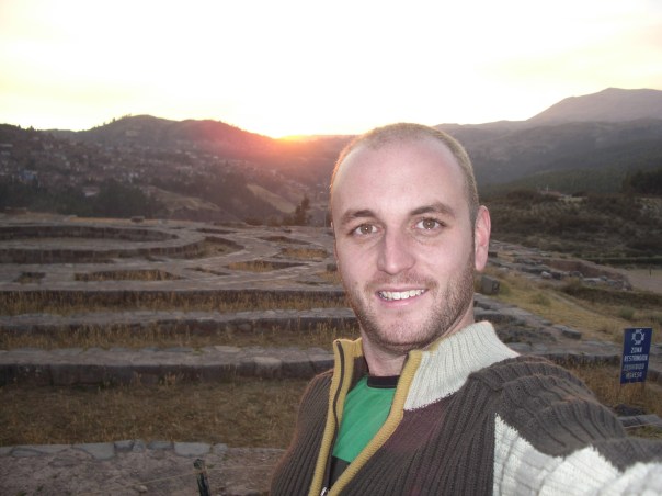 And behind me... the ‘Sexy Woman’ ruins near Cuzco, Peru